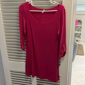 PinkBlush hot pink tunic shirt
